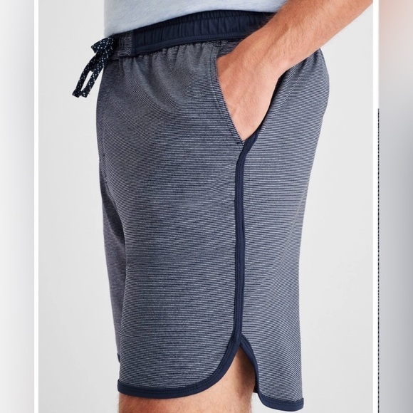 Johnnie-O Ricky Striped Performance Shorts, Size Small - Picture 3 of 11